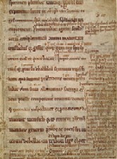 Manuscrito de Guam&aacute;n Poma. Archivo Unesco